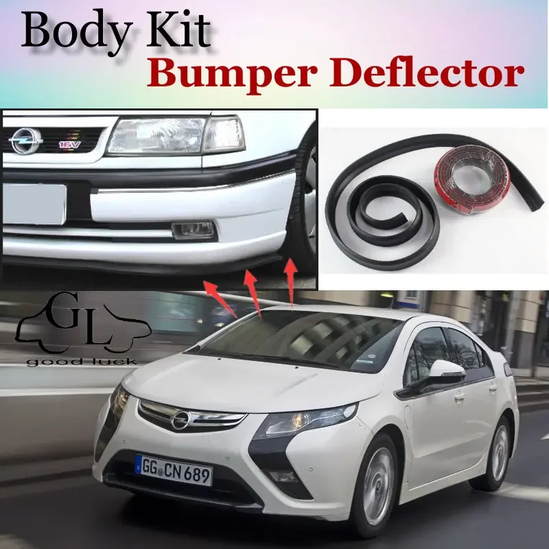 Bumper Lip Lips For Opel Ampera Volt 2011~2015 / GOOD LUCK Shop Spoiler Scratch Proof Adhesive / TOPGEAR Recommend Body Kit