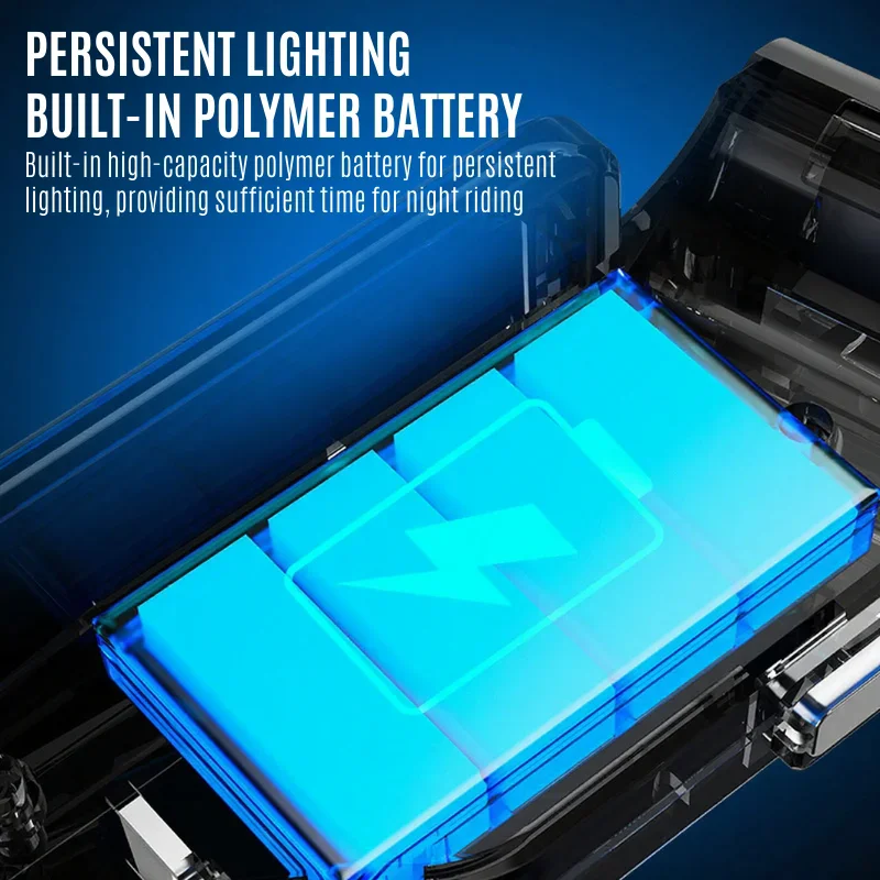 ضوء خلفي للدراجة بالطاقة الشمسية من النوع C، ضوء خلفي للدراجة قابل لإعادة الشحن، تسليط الضوء على الطريق، مصباح خلفي لركوب الدراجات، ملحقات الدراجة