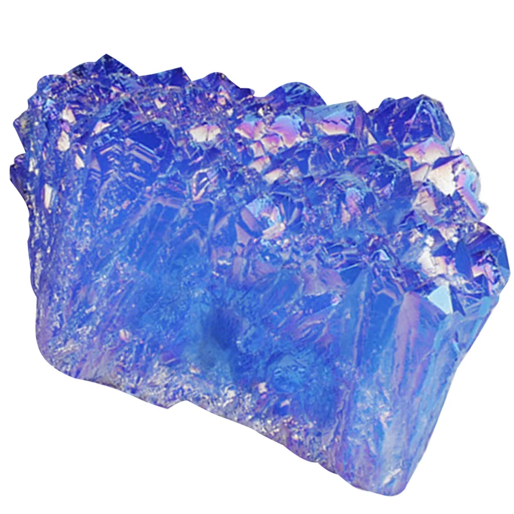 

Natural Crystal Stone Irregular Shape Tabletop Ornament Home Office Desktop Decoration Exquisite Stone Decor Exquisite Stones