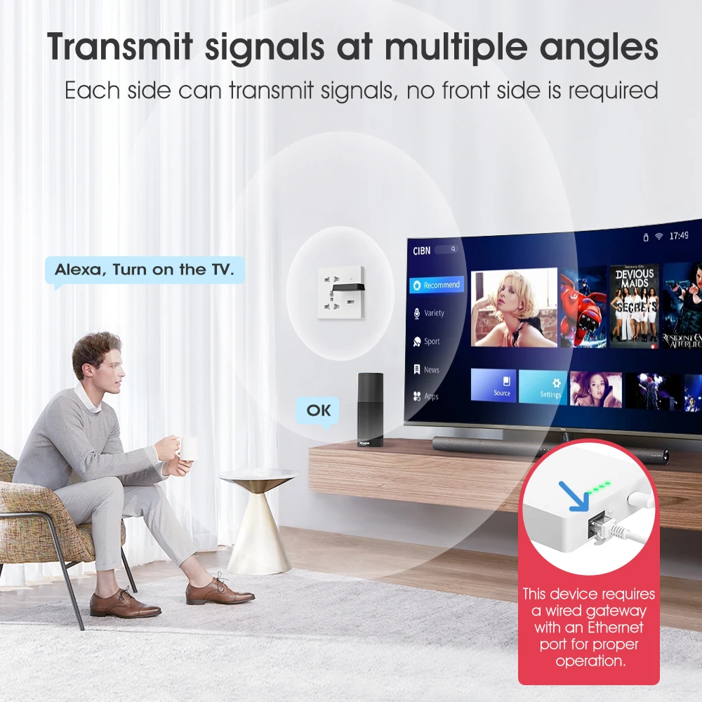 Infrared Smart Control Tuya Zigbee 3.0 Smart Life APP IR Remote Voice Control For Home Appliance Work With Alexa Google Home