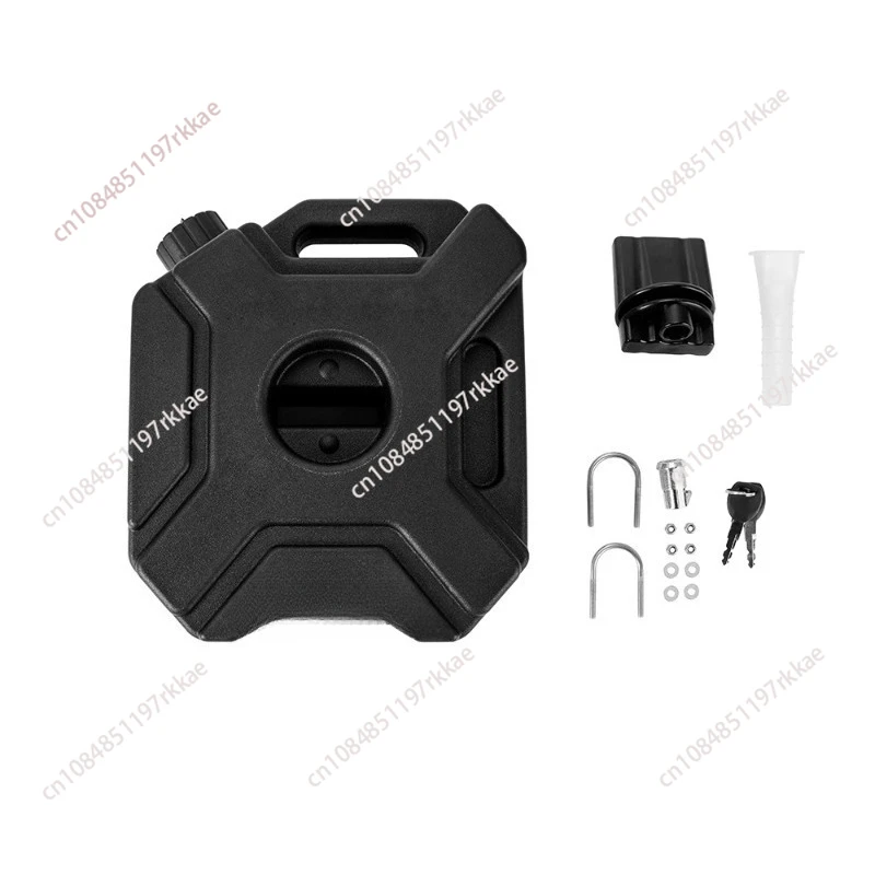 Car and motorcycle spare fuel tank 5-liter emergency fuel can , thickened