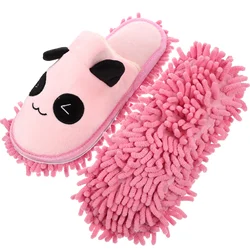 Slippers Microfiber Floor Mopping Shoes Ladies Sandals Sweeping for Cleaning Reusable Convenient