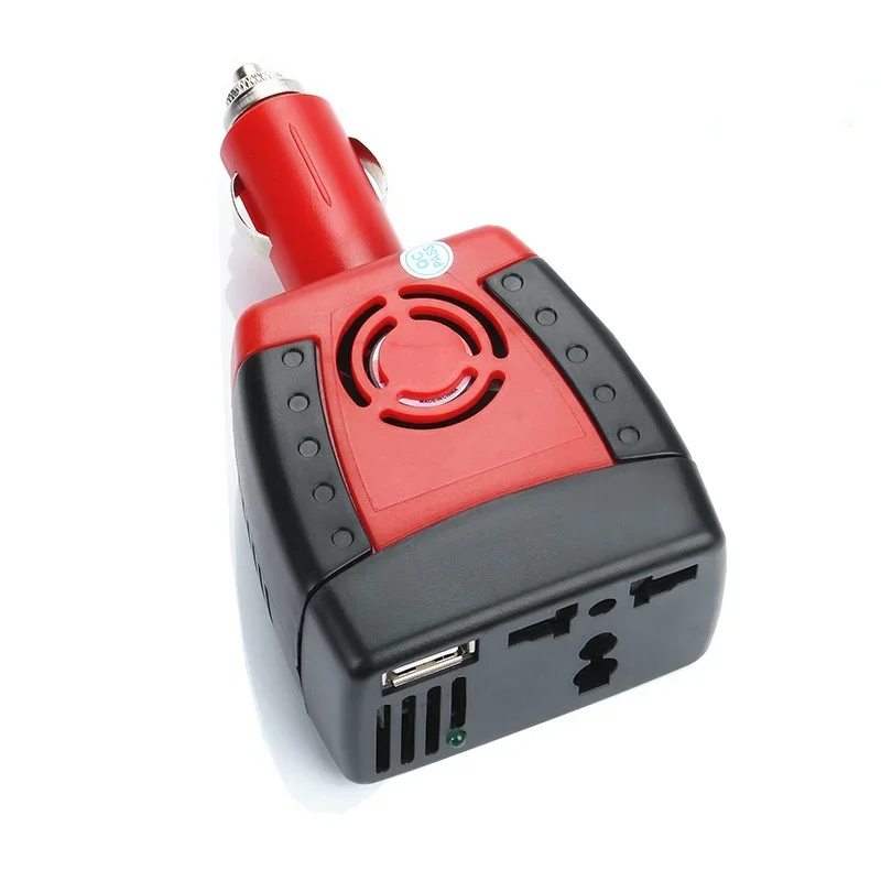 Car Inverters 150W Car Auto Power Inverter DC 12V to AC 220V/110Vwith USB Ports 2.1/1.5A Charger Splitter Car Accessories