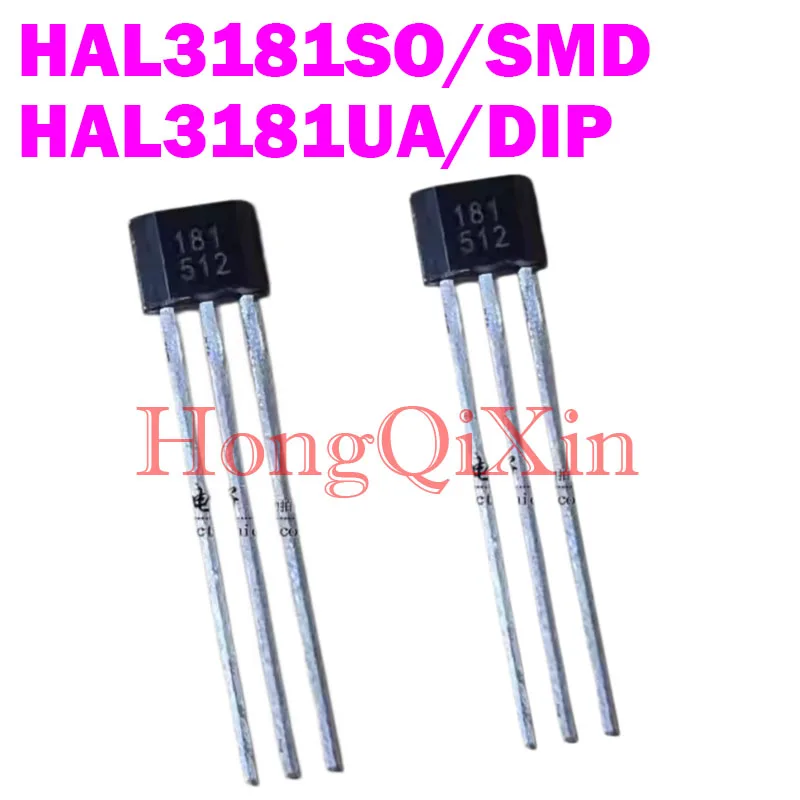 10 pcs/lot HAL3181SO Bipolar Latching High-Sensitivity Hall Switch HAL3181UA Brushless Motor IC Electronic Component