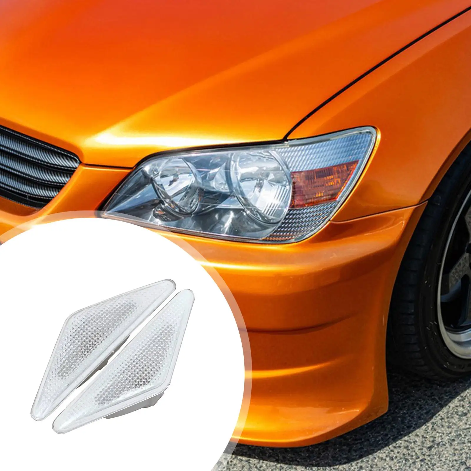 Replacement Lights Compatible Car Lamp Side Indicator Repeat Light for Ford Focus MK1 Mondeo MK3 Focus Turnier 106564