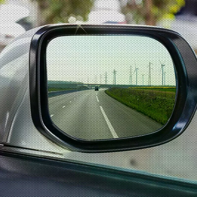 4 PCS Car Window Shades, Stretchy Mesh Front Rear Side Window Sun Shades For Heat Block UV Protection