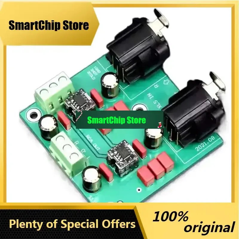 SmCpAssembled INA137PA Balanced To Single Ended Converter Board Dual Channel Stereo For HiFi Power Amplifier DAC