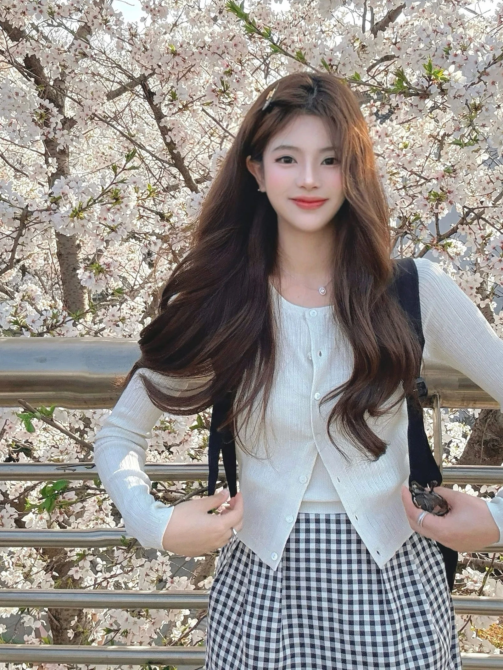 

Soft Korean Sle round Ne Knitted Wrap Cardigan Women's Slim Fit Long Sve Top Two-Piece Set Spring Autumn Commute Wear