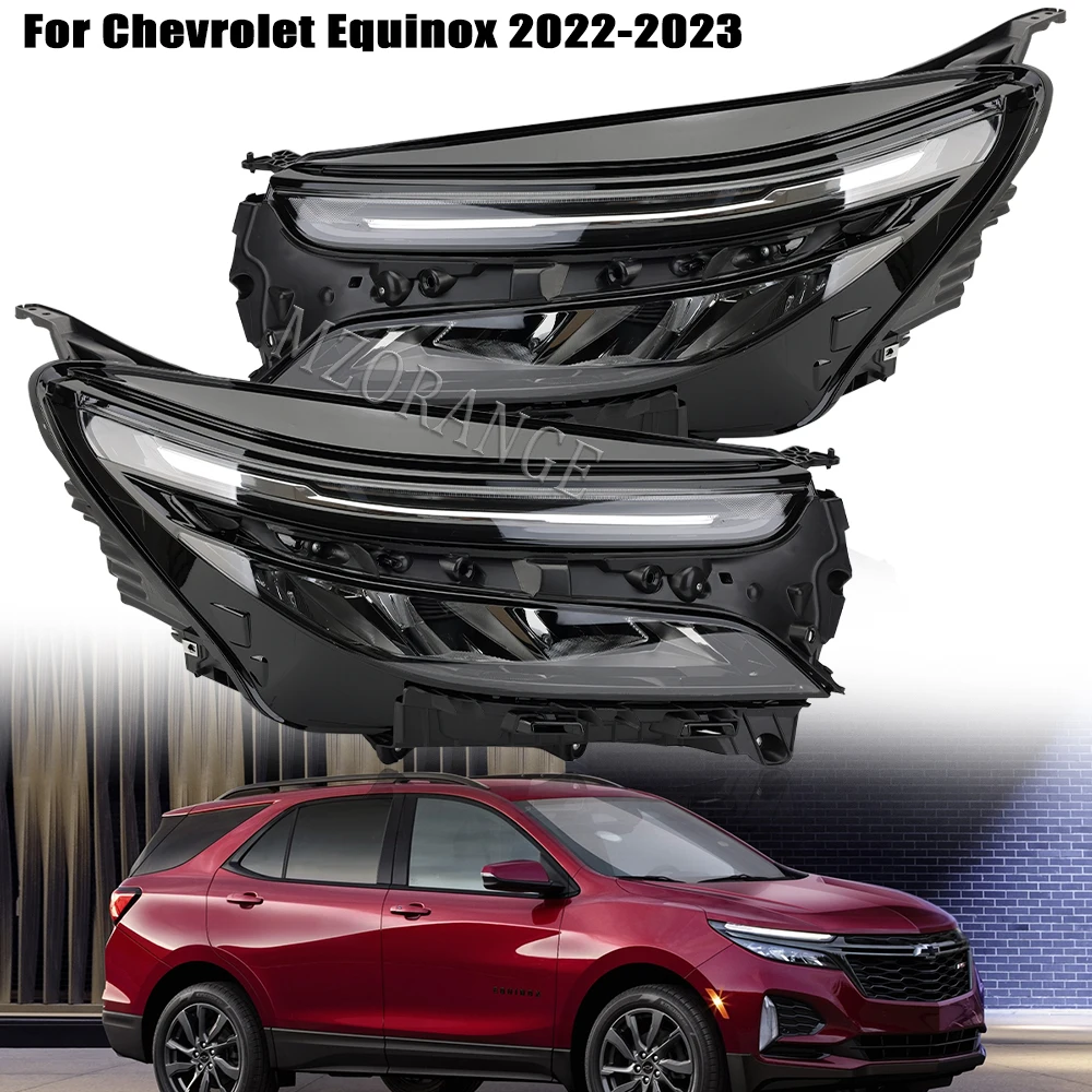 

Для Chevrolet Equinox LT RS 2022-2023 полностью светодиодные фары фары автомобильные фары дневные ходовые огни аксессуары