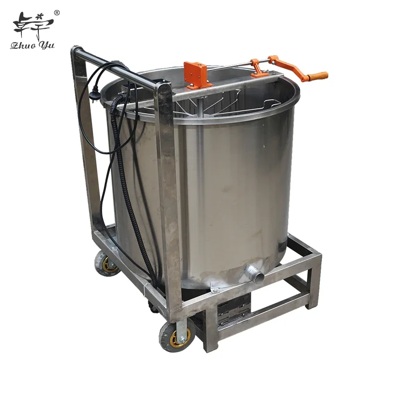 Factory Direct Stainless Steel Electric Honey Extractor 2/3/6/4/8/12/24 Frames Automatic Grade for Beekeeping