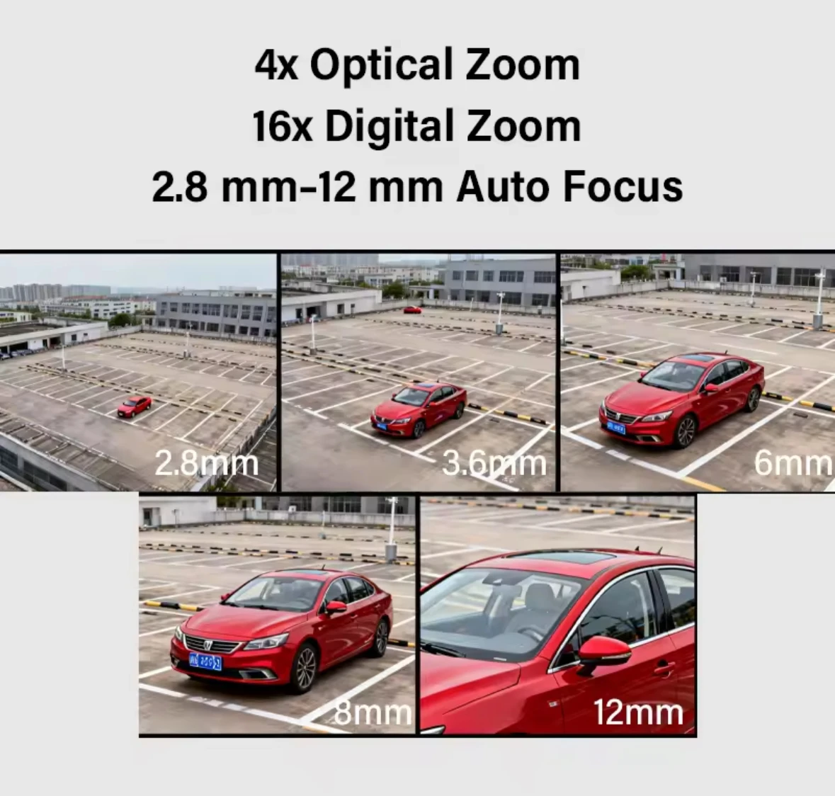 Dahua SD22404DB-GNY 4MP 4x Starlight WizSense Network PTZ Camera 4× Optical Zoom Provide Close Up Views IP66 Face Detection view 2