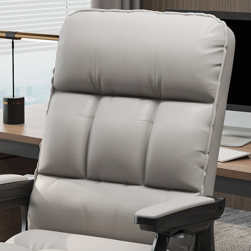 Desk Computer Office Chairs Gaming Boss PU Leather Executive Chair Recliner Swivel Silla De Escritorio Office Furniture WKOC