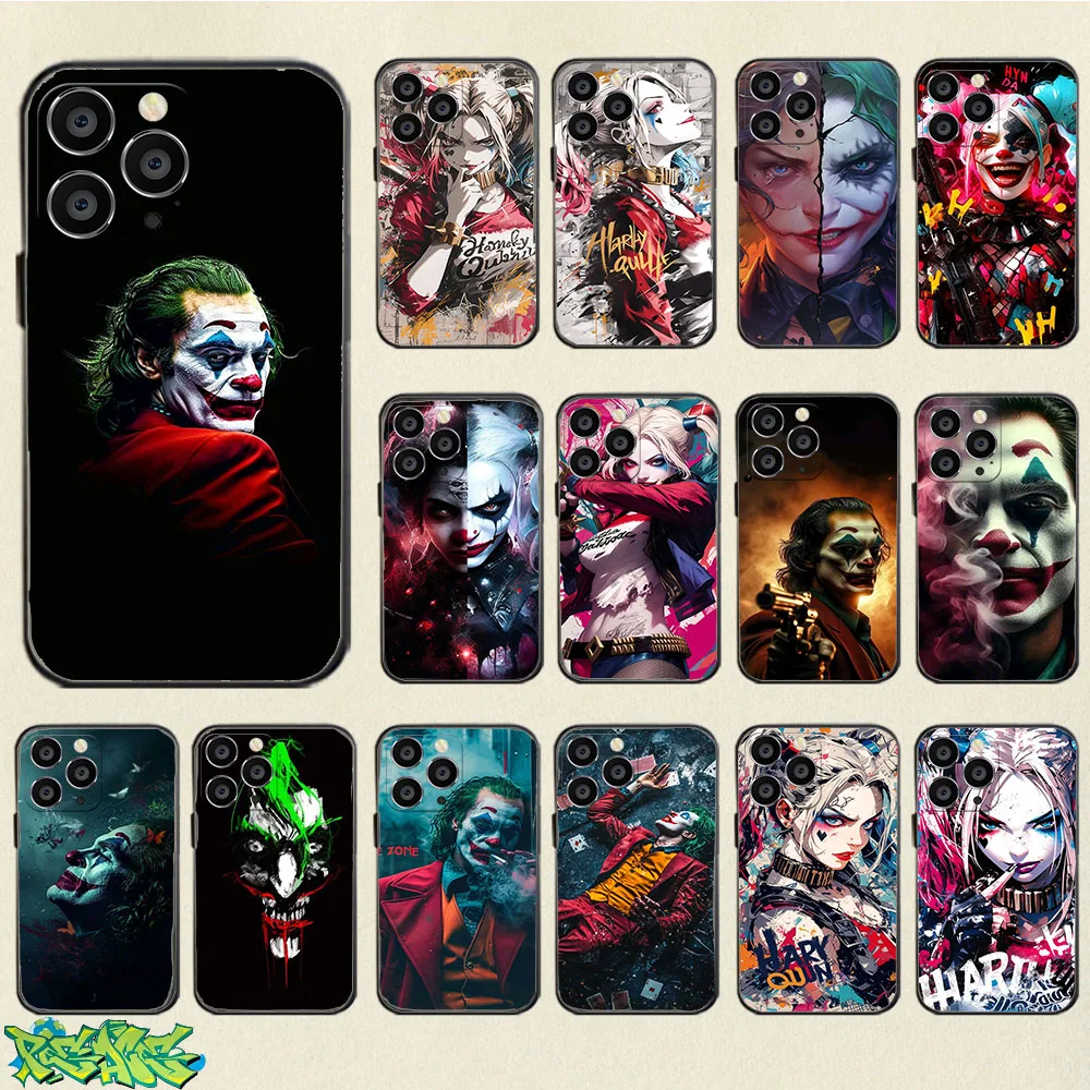 Чехол WZ-32 DC-Harley Quinn Joker Black Eagle Eye из ТПУ для iPhone X XS XR 7 8 SE 11 12 Plus Pro Max Чехол WZ-32 DC-Harley Quinn Joker Black Eagle Eye из ТПУ для iPhone X XS XR 7 8 SE 11 12 Plus Pro Max
