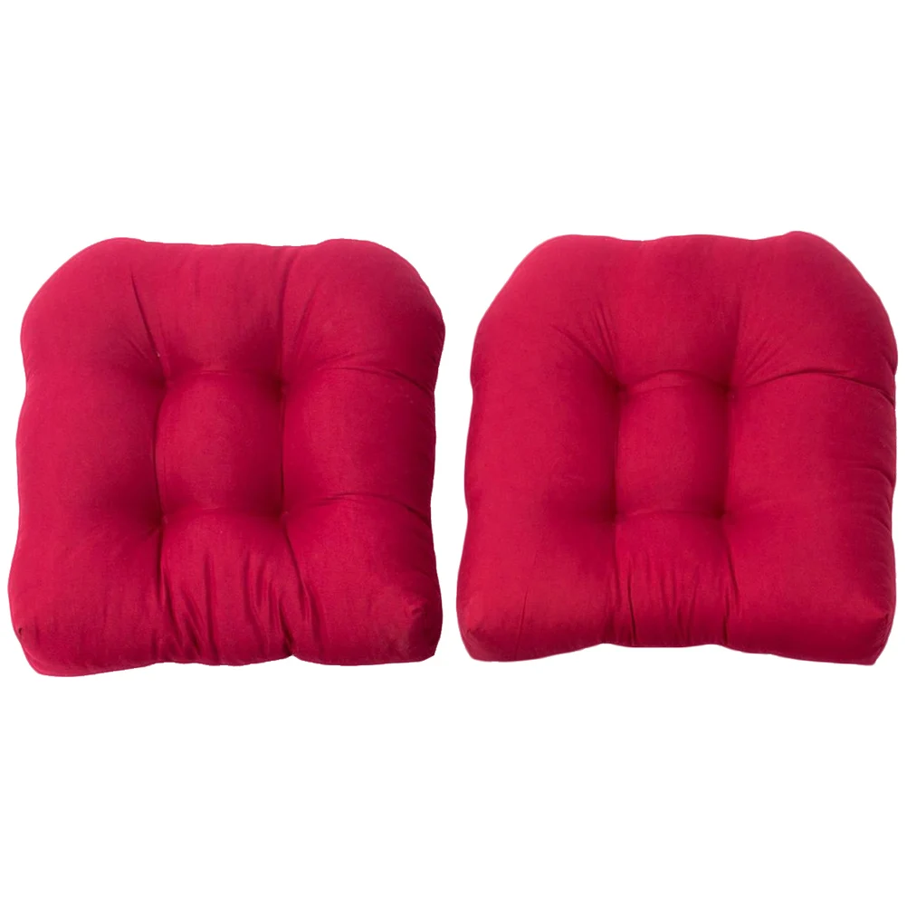 

2pcs Seat Cushions for Chair Wicker Polyester Indoor Outdoor Office Sofa Pads Pillow Rattan Furniture Ergonomic Durability Cozy