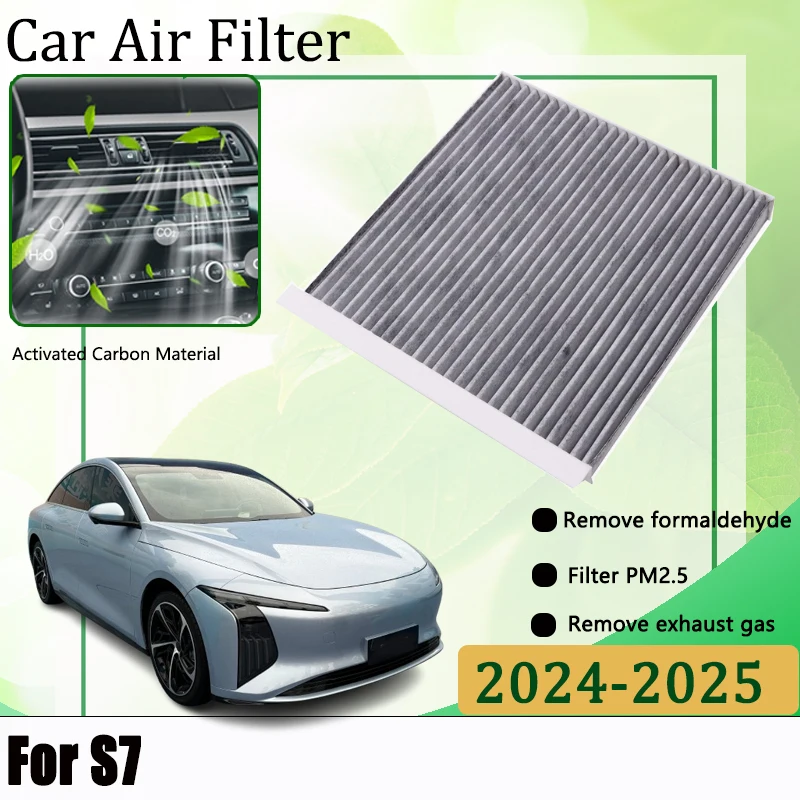 Car Air Conditioning Filter For Xinghai S7 2024 2025 Automobiles Filters Activated Carbon Purification Indoor Air Accessories