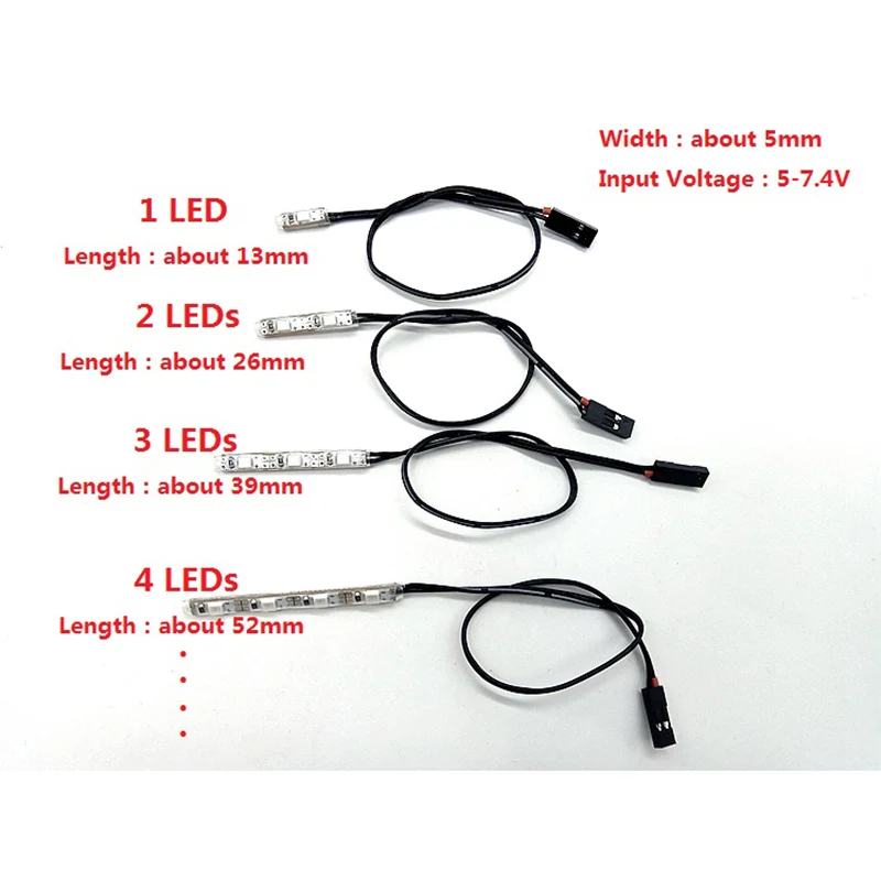 Model Lights Strobe Warning Light Strip Controller for 1/10 1/14 Climbing Car Drift Tractor Tamiya RC Truck Scania 770S MAN Benz