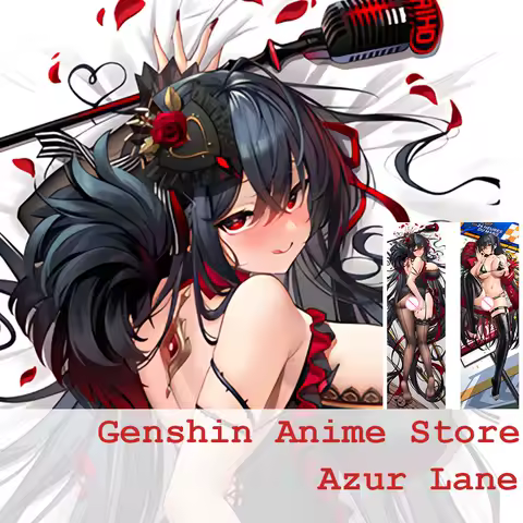 Anime Taihou Dakimakura Azur Lane Pillow Case Waifu Two Size Print Decorating Pillowcase Soft 2WAY Peachskin Cushion Cover