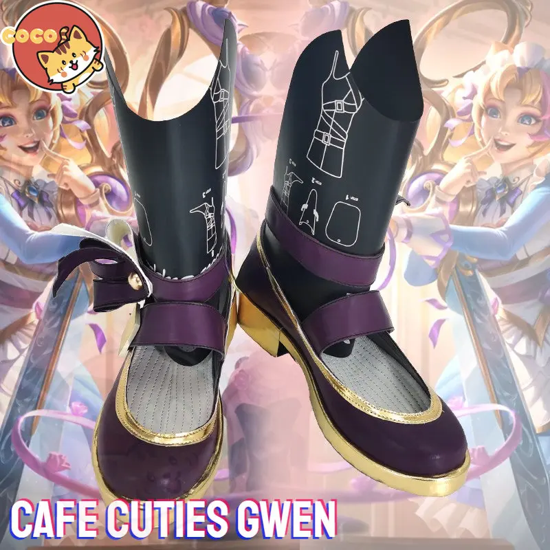 

CoCos Game LOL Cafe Cuties Gwen Cosplay Shoes Game LOL Cosplay Cafe Cuties Gwen Cosplay Boots Unisex Role Play Any Size Shoes