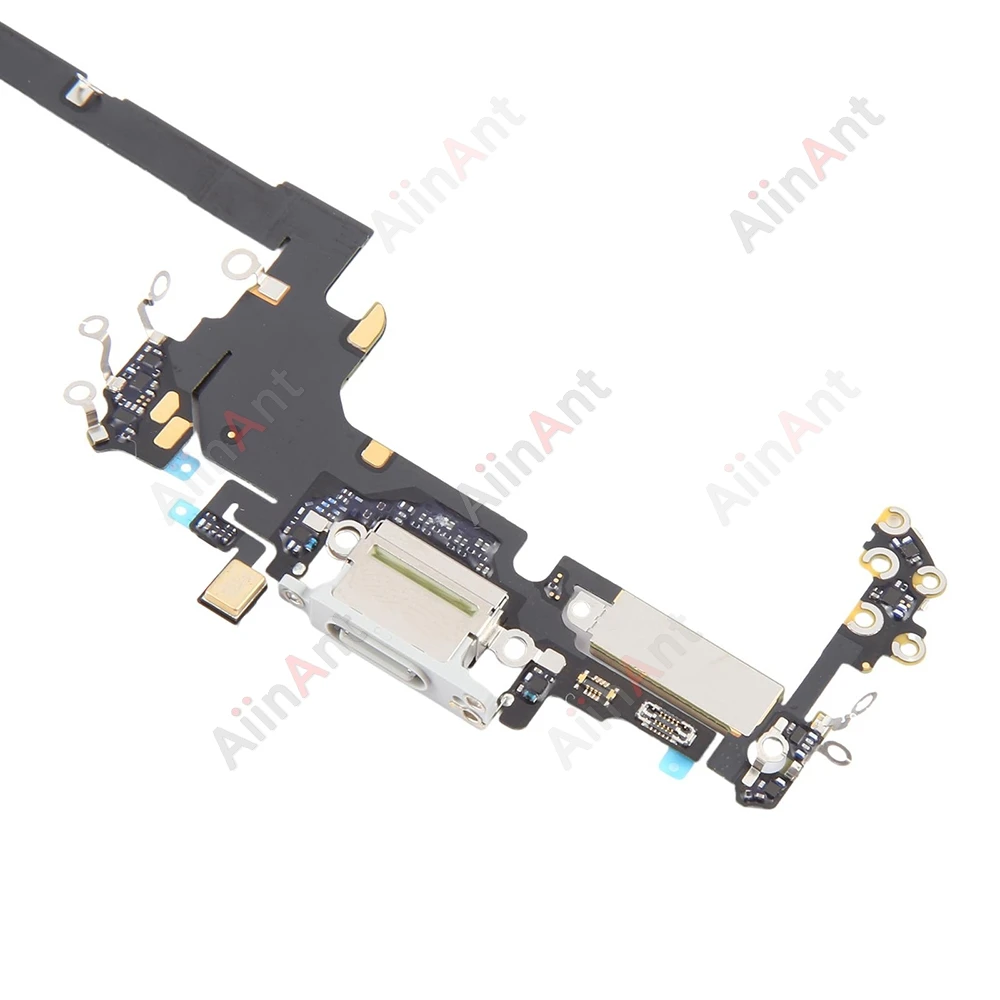 OEM Bottom Mic USB Dock Charger Charging Connector Port Flex Cable For iPhone 17 Pro Max US EU ESIM SIM Version Phone Parts