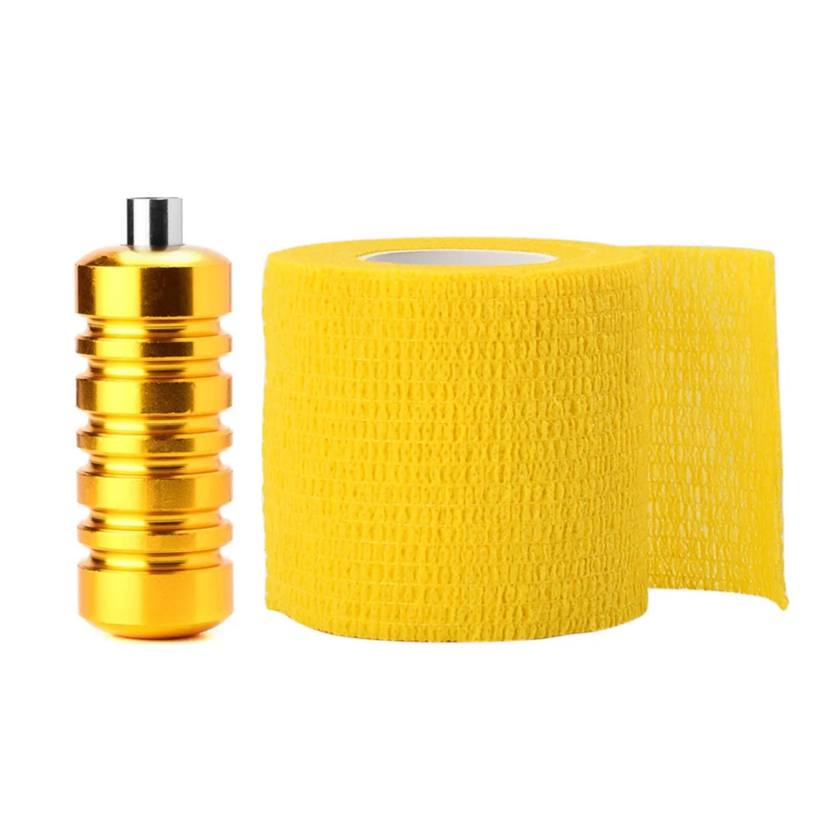 

1 set 1 Set Aluminum Tattoo Machine Grip S Resistance Non-Woven Comfortable Lightweight Adjustable For Body Art Shader Liner