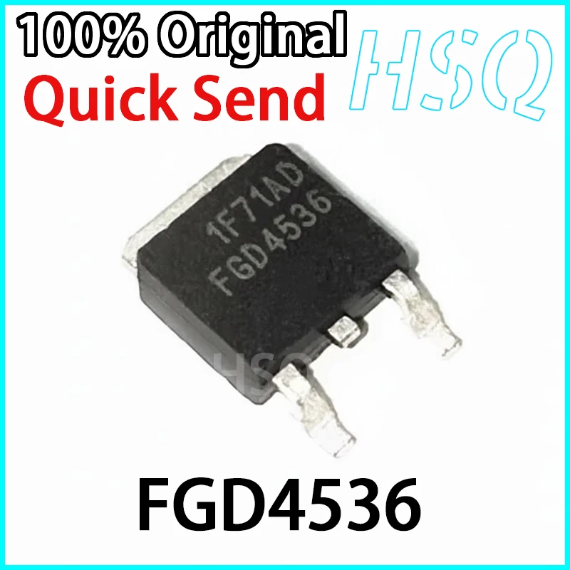 5PCS New FGD4536 FGD4536TM TO-252 SMD LCD Plasma in Stock