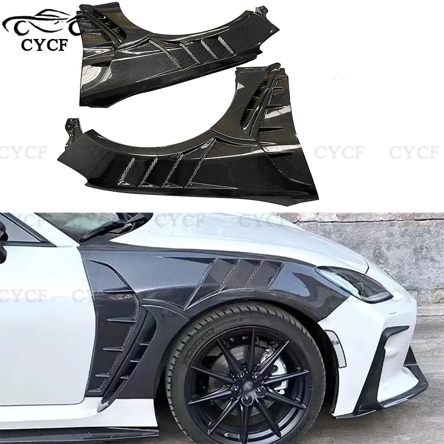 For Toyota GR86 Subaru BRZ ZD8 Carbon Fiber Fender Retrofit the Carbon fiber replacement leaf plate Auto Parts body kit