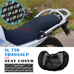 Funda de asiento de motocicleta para Honda XL 750, XL750, Transalp 2023, cojín protector de asiento, flujo de aire 3D, Transalp 750XL