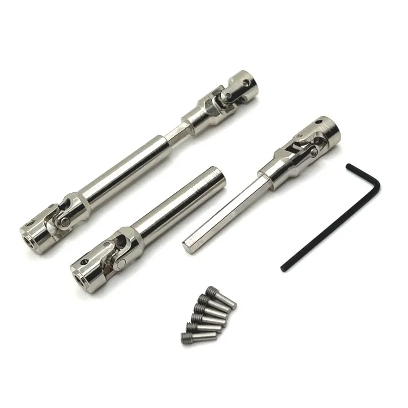 Front and Rear Drive Shafts for RC Crawler 1/10 Car 4WD HB R1001 R1002 R1003 Metal Upgrade Parts