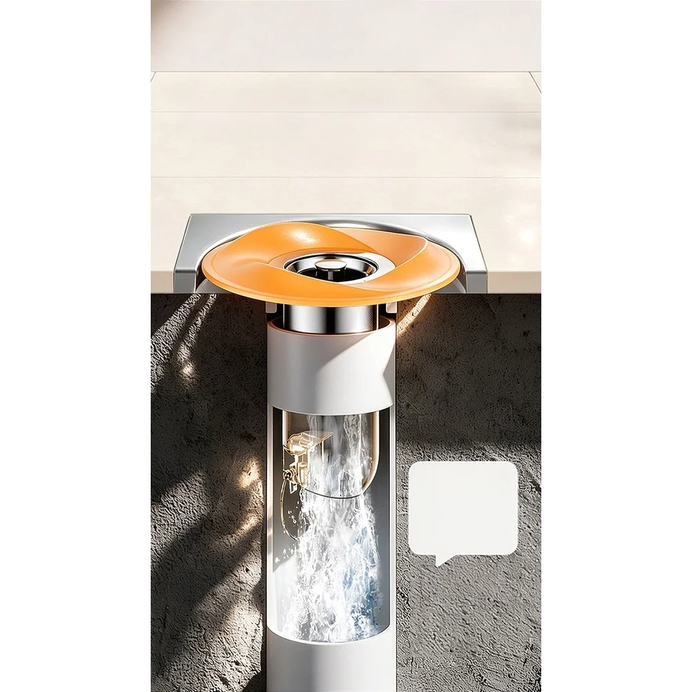 Magnetic Floor Drain Core for Bathroom Shower Stainless Steel and ABS Construction Seal System 78x78mm Dimensions