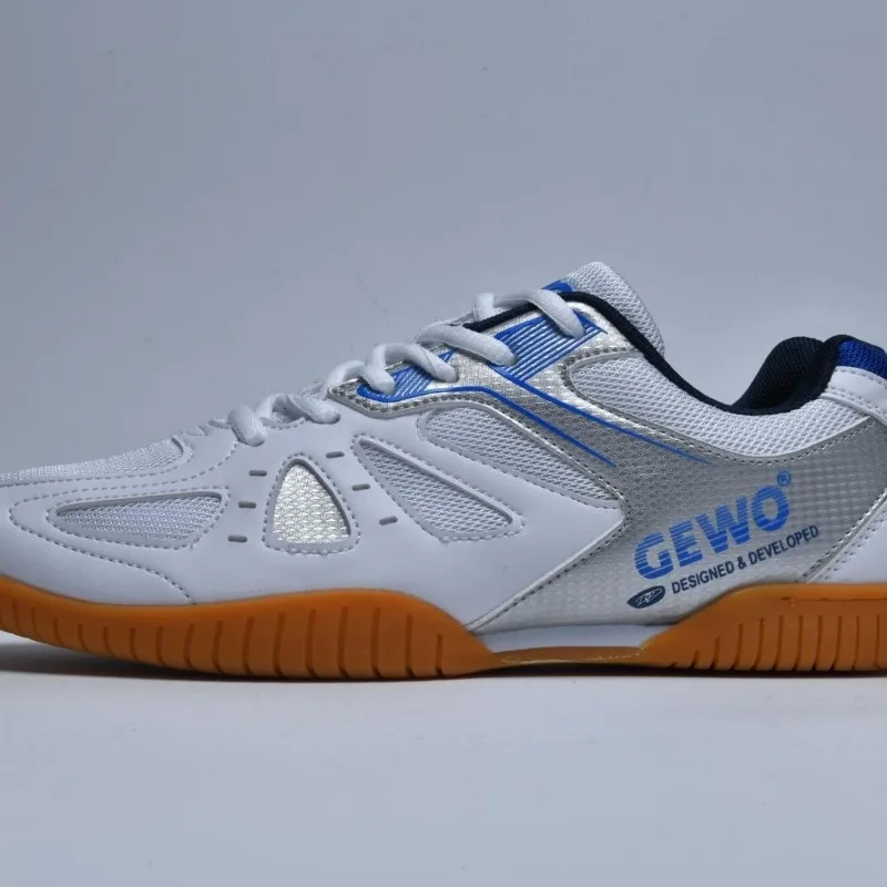 Chaussures de tennis de table professionnelles unisexes, chaussures de sport de marque de luxe, chaussures de badminton pour hommes et femmes, chaussures de cour portables pour couples