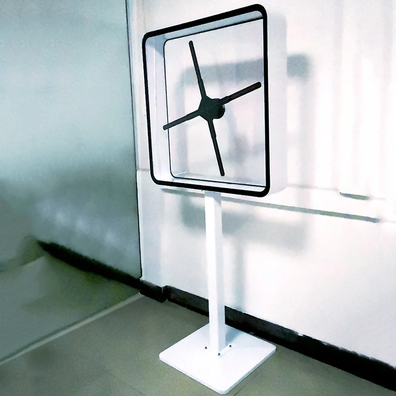 Hot Offer Free Spare Parts 3d Holographic Projection Hologram Led Fan With Protector