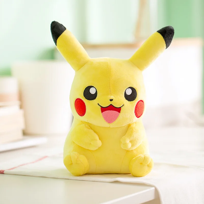 100% Genuine Edition Anime Pikachu Plush Toy Pikachu Stuffed Plush Toy For Childrens Day Birthday Christmas Gift