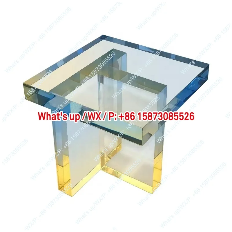 เหมาะสำหรับ: โต๊ะกาแฟสีน้ำเงินไล่เฉดแบบนอร์ดิก ห้องนั่งเล่นทันสมัย ทรงสี่เหลี่ยมเรียบง่าย พร้อมอุปกรณ์เสริมใหม่