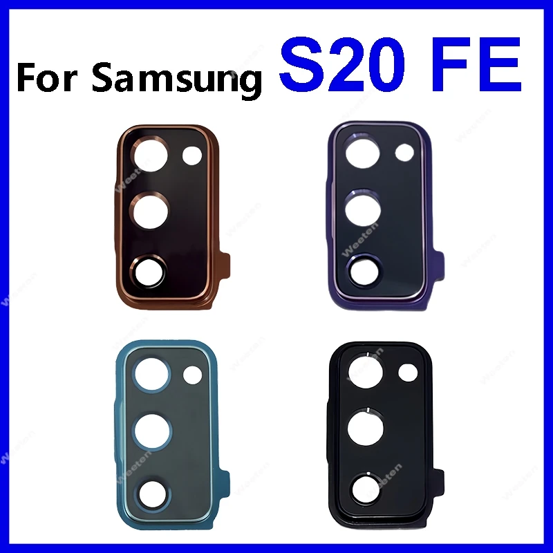 

Держатель задней камеры, стеклянный объектив для Samsung Galaxy SM-G781U SM-G7810 SM-G781N SM-G785F, рамка для задней камеры, запасные части для объектива