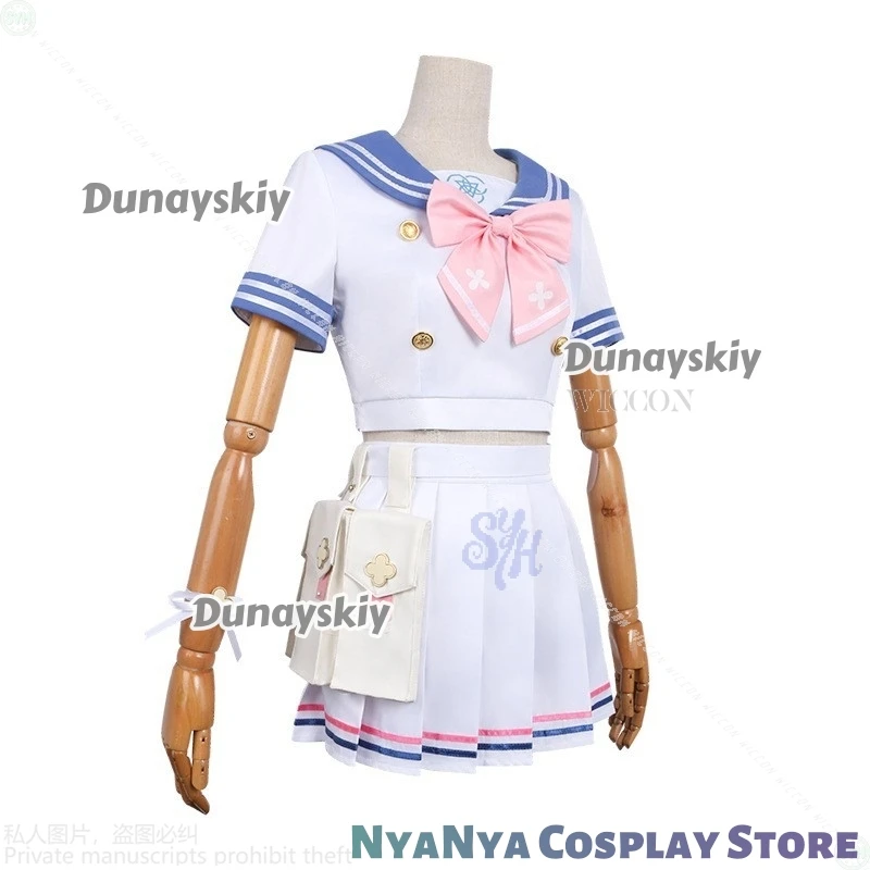 Anime Jogo Azul Arquivo Cosplay Urawa Hanako ssissiKawaii Sexy JK Uniforme Escolar Vestido Jirai Kei Lolita Festa de Halloween