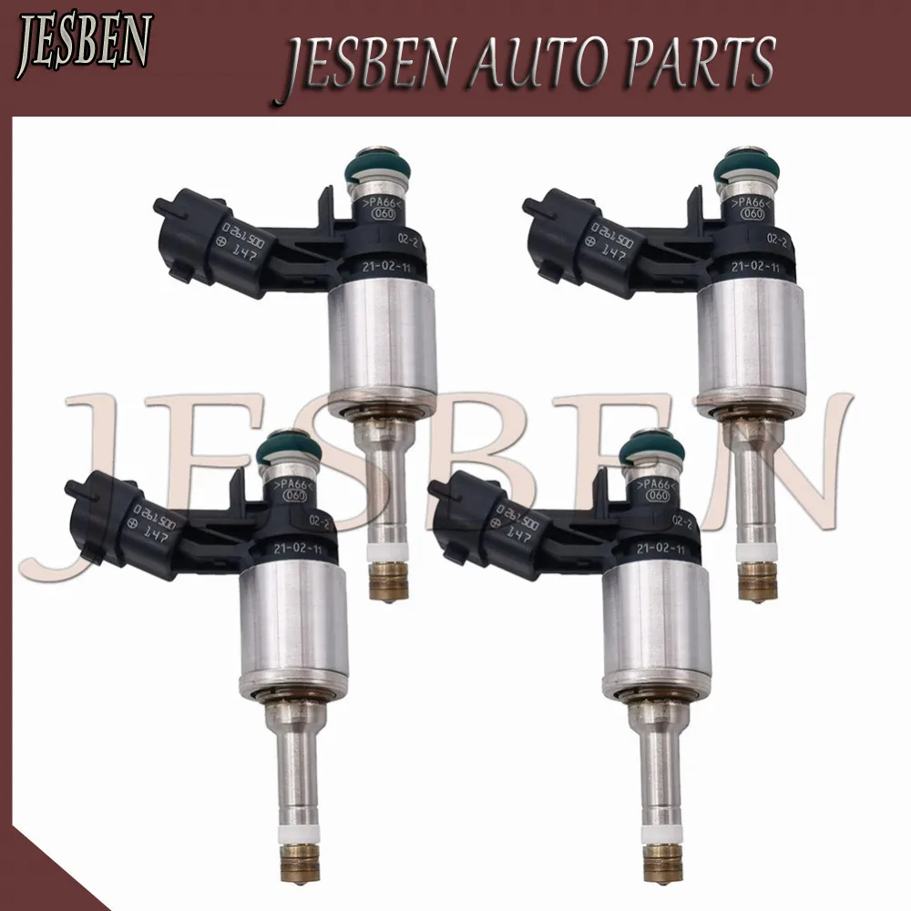 4szt 0261500147   Wtryskiwacz paliwa do Ford EDGE EXPLORER TAURUS Escape FOCUS GALAXY MONDEO S-MAX 2.0 EcoBoost 2010-2017 MKC MKZ