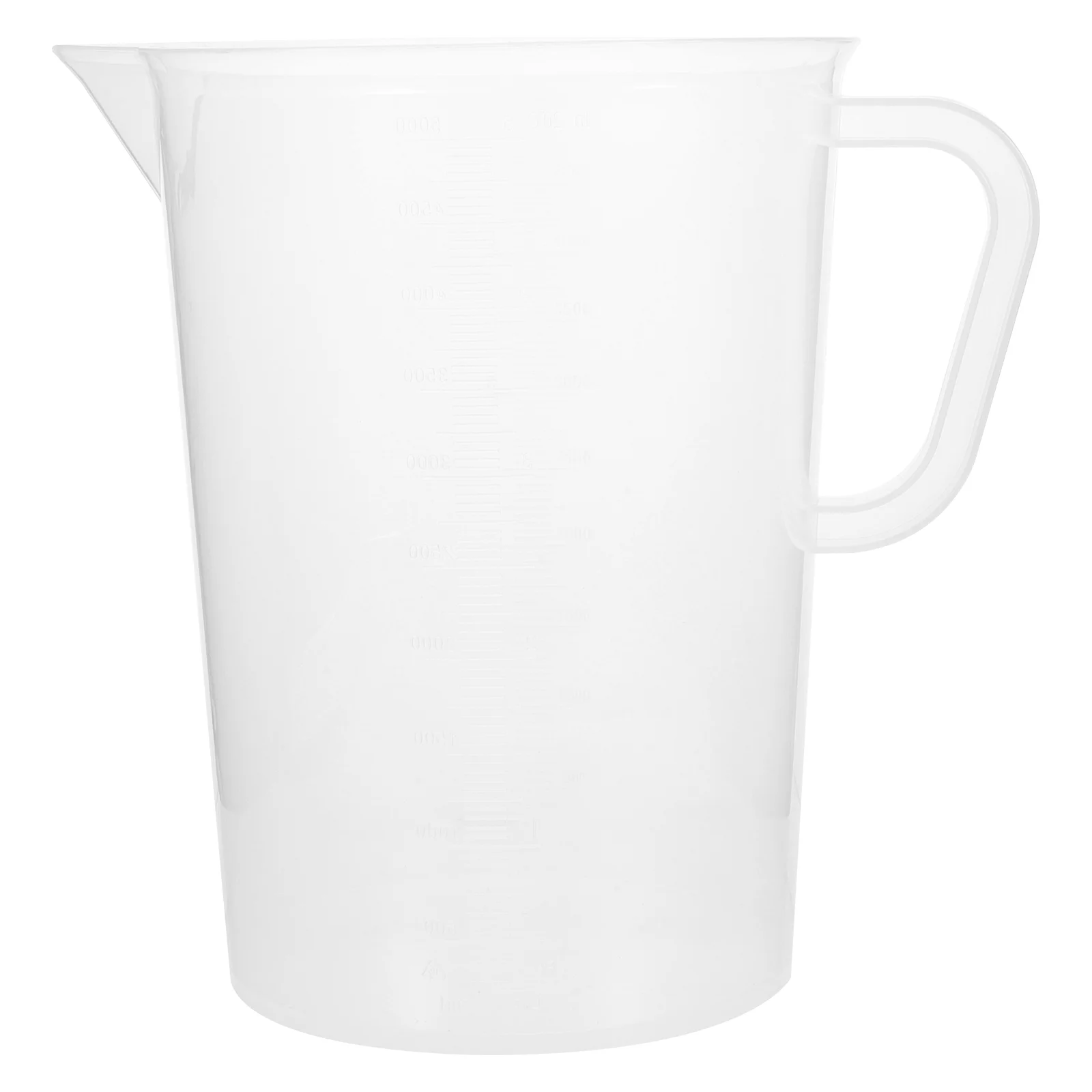 5000ml Measuring Cup Tools Mini Plastic Containers Iced Tea Home Graduated Cups Practical Jug Espresso Shots Hydroponics Liquid