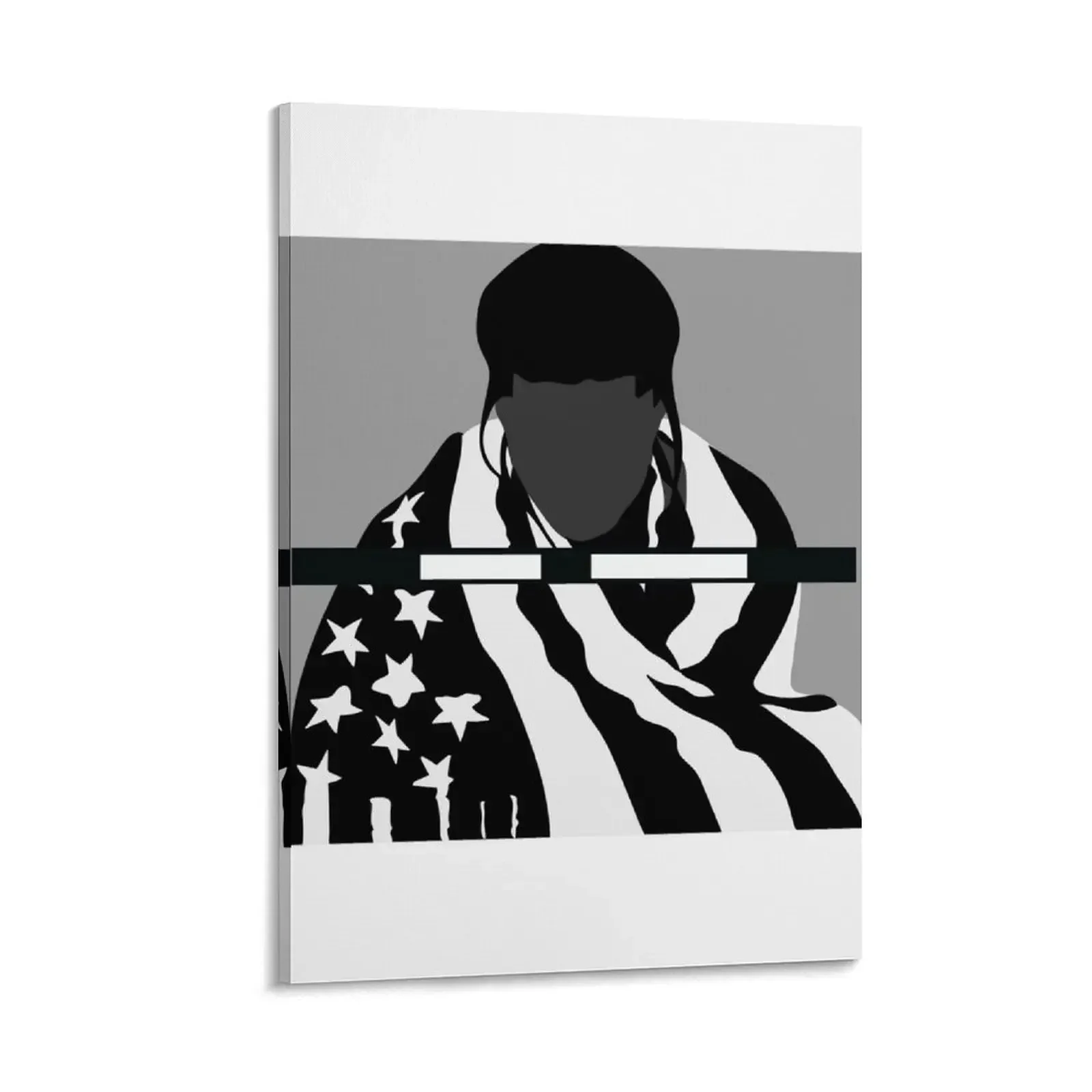 

long live asap minimal album cover Canvas Painting anime room decor Paintings on canvas for living room vintage home decor