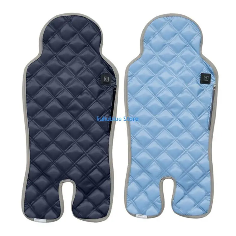 Winter Essential Supplies Heated Mat Pram Heating Pad Durable for Dining Chairs 62CF