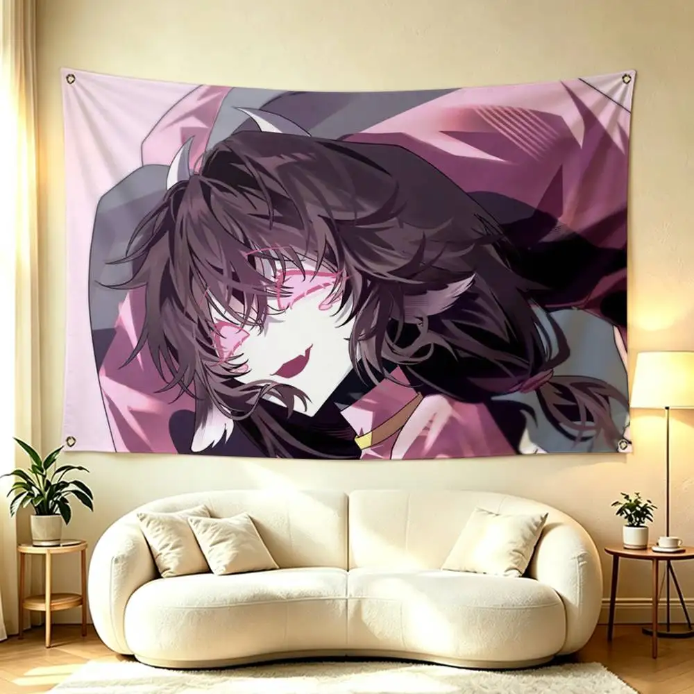 Cartoon The Freak Circus Flags for Bedrooms Home Decor Items Outdoor Decors Garage Decoration