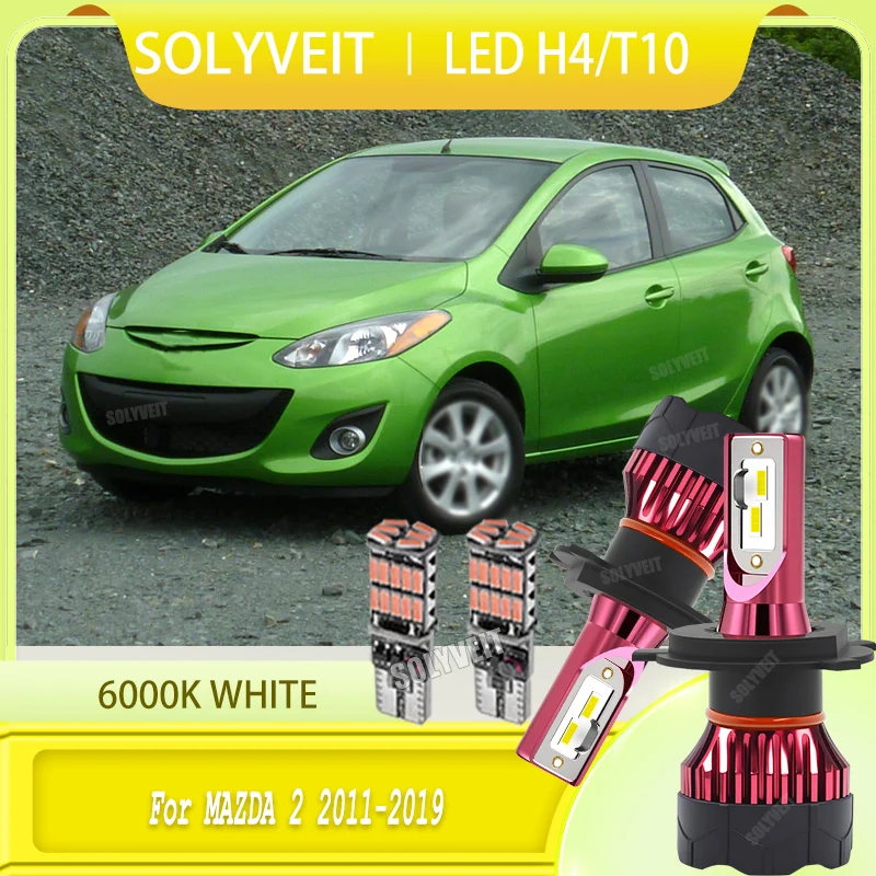 

The Easiest Performance for Any Car: Instant H4 LED Power 6000k White For MAZDA 2 2011 2012 2013 2014 2015 2016 2017 2018 2019
