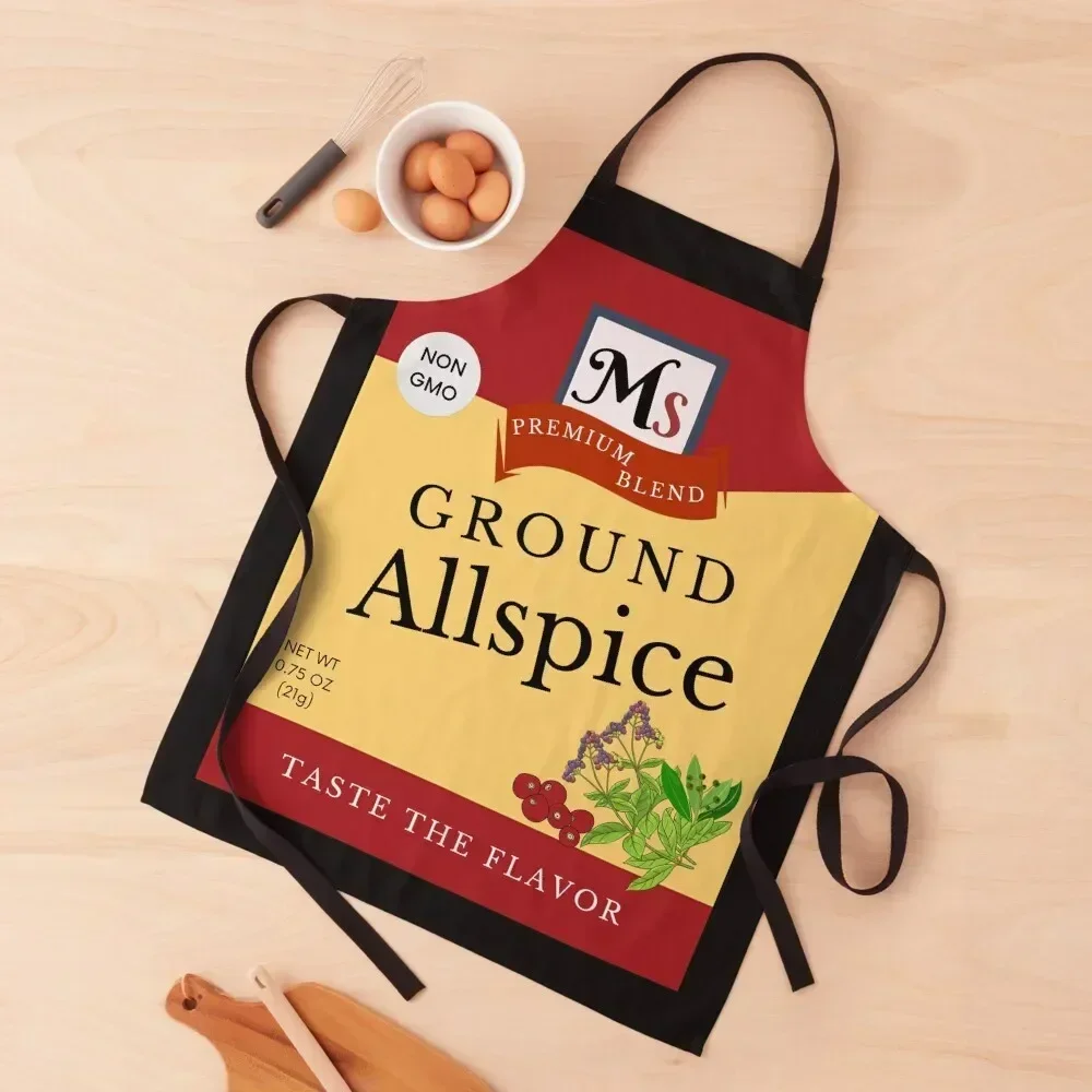 

Ground Allspice Apron christmas kitchen cloths Kitchen Tools For Hairdresser man chef uniform Apron
