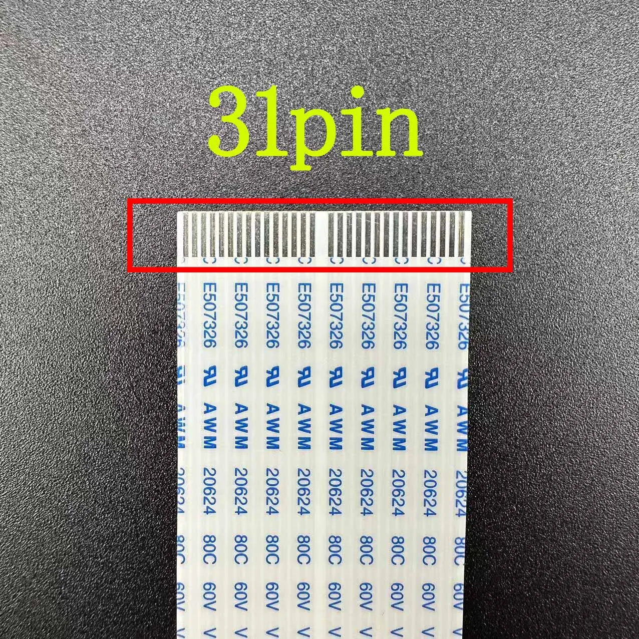 For Epson DX5 printhead FFC flat data cable 10PCS cable 31 pins mid way empty 40cm for Skycolor Allwin Xuli Witcolor printer 31p