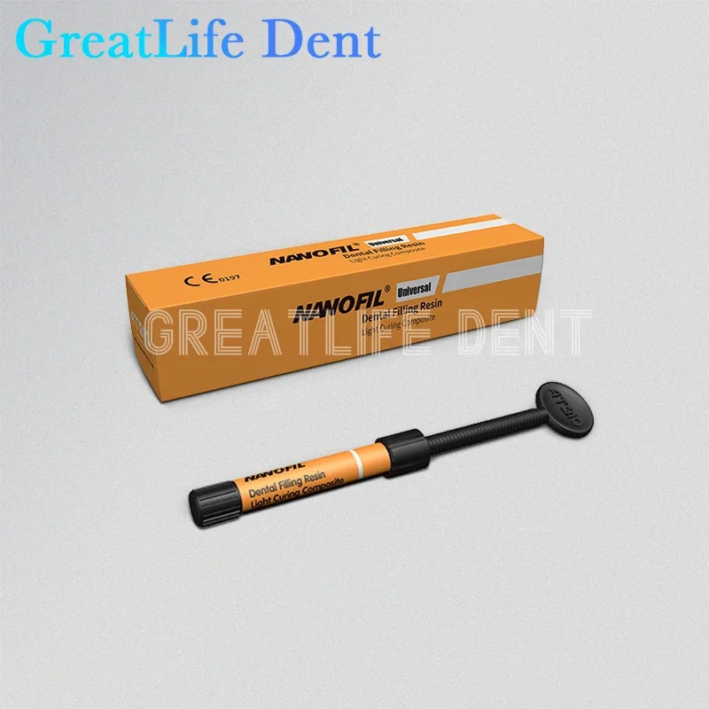 

GreatLife Dent Dental Filling Resin Cavity Front Teeth Cover Simulated Missing Teeth Crown Filling Resin Light Curing Composite