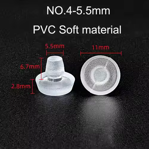 10/20pcs Round PVC Furniture Foot Nail Rubber Glide Nail Office Table Chair Leg Floor Protector Round Sliding Disc Noise Killer - Image 33