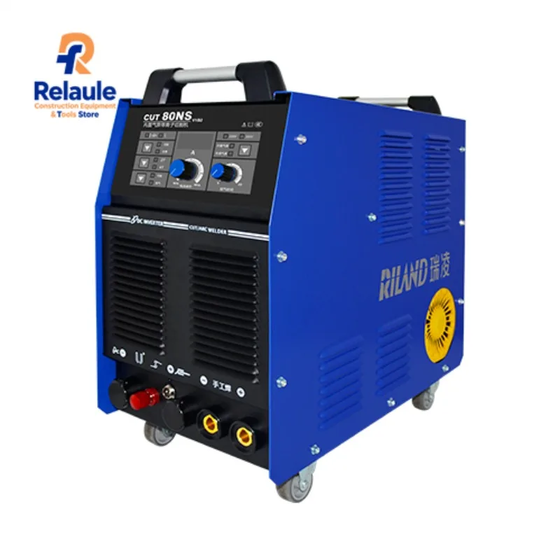 

Инверторный аппарат для плазменной резки Riland CUT 80NS с двойным напряжением и встроенным воздушным насосом