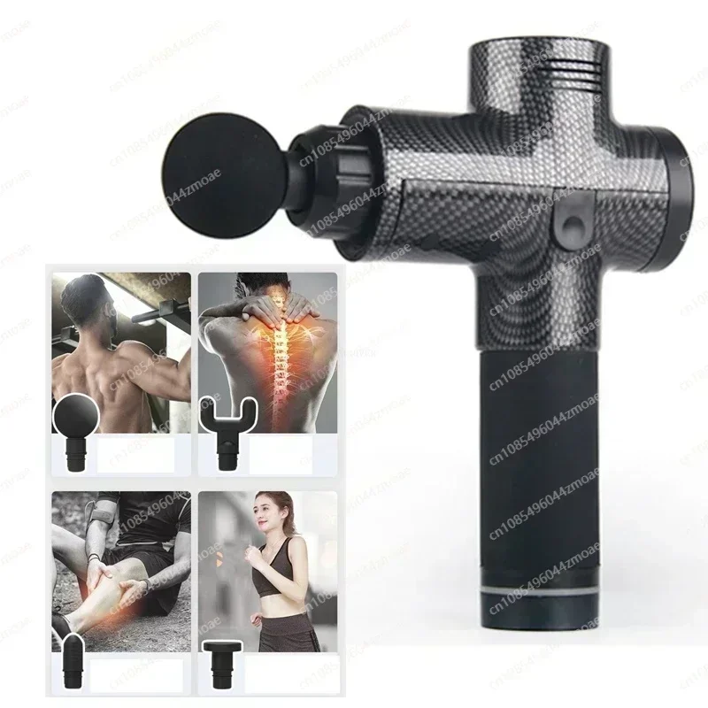 Professional high-frequency massage fascia gun, muscle relaxation massager