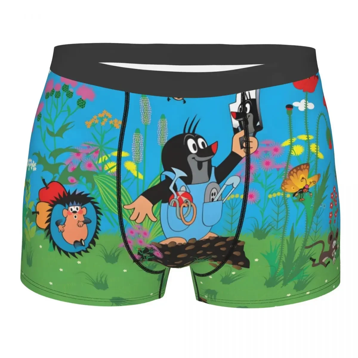 In Mirro The Little Mole Underpants Cotton Panties Man Underwear Ventilate Shorts Boxer Briefs