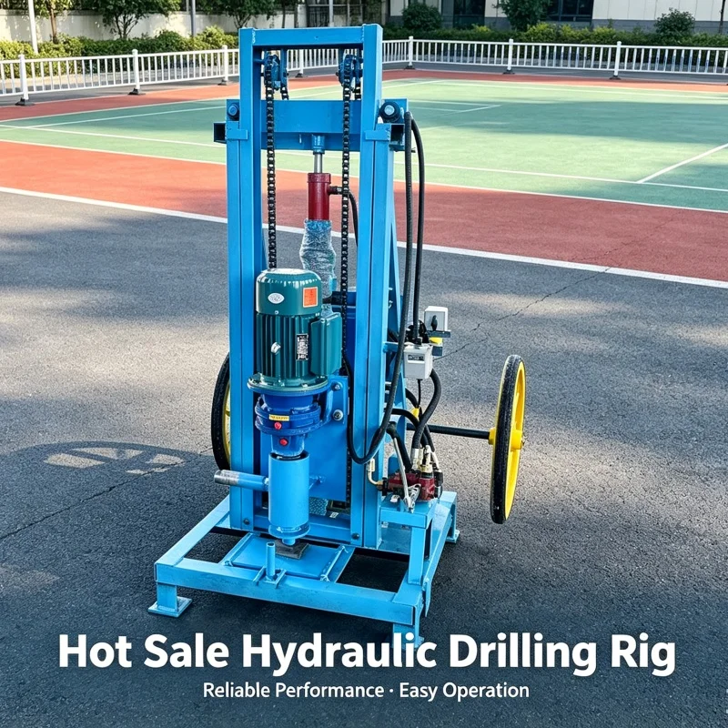 Customized Lifting‑type Water Well Drilling Rig, Lightweight & Simple Shallow Water Well Drilling Equipment