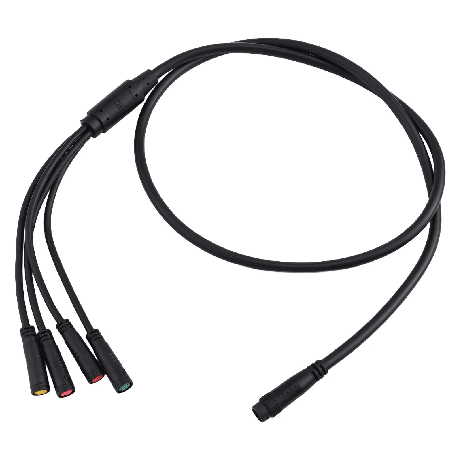 Brake Sensor Cable Waterproof Cable 105cm Long Brake Sensor One-to-Four Design For Electric Bike Maintenance Long Service Life